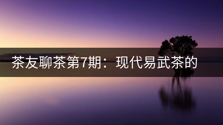 茶友聊茶第7期：現(xiàn)代易武茶的發(fā)起者，普洱茶史重量級(jí)人物—張毅