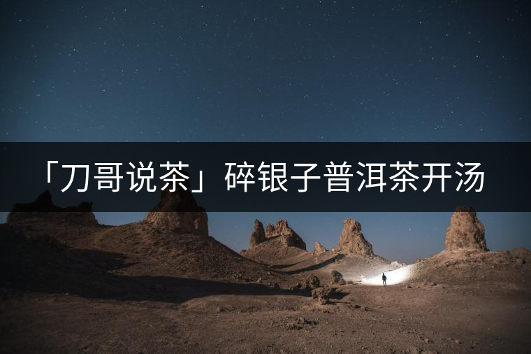 「刀哥說(shuō)茶」碎銀子普洱茶開(kāi)湯品鑒報(bào)告 「刀哥說(shuō)茶」碎銀子普洱茶開(kāi)湯品鑒報(bào)告