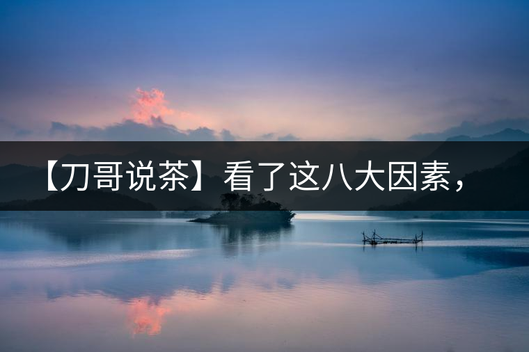 【刀哥說茶】看了這八大因素，你還會(huì)輕易說普洱茶的耐泡性嗎