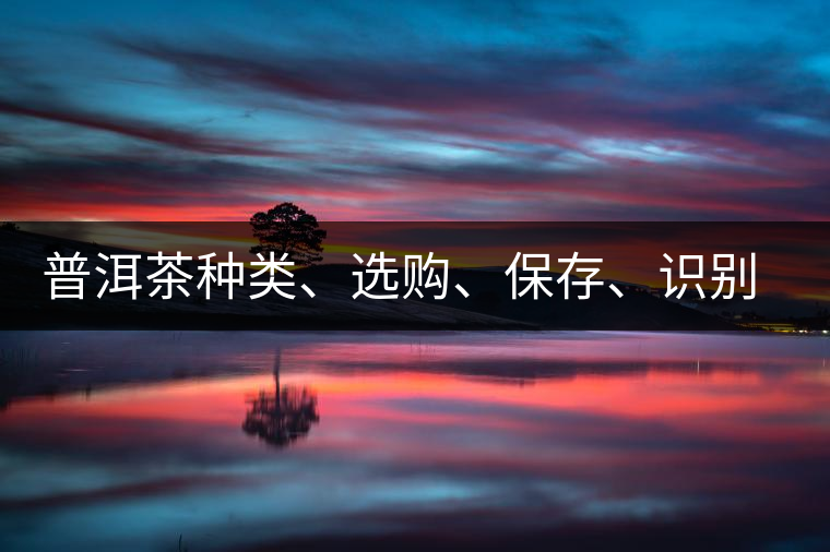 普洱茶種類、選購、保存、識(shí)別、沖泡