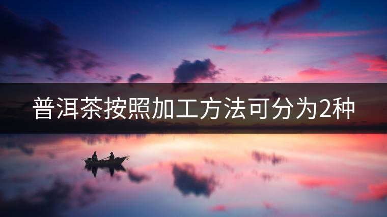普洱茶按照加工方法可分為2種 普洱茶按照加工方法可分為2種