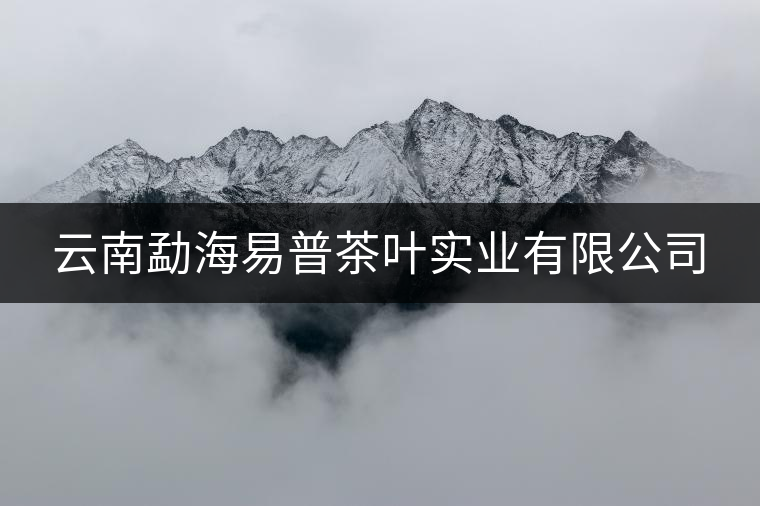 云南勐海易普茶葉實(shí)業(yè)有限公司
