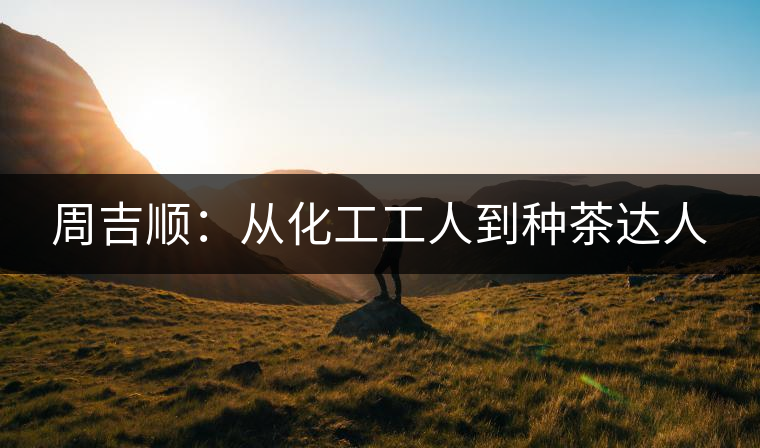 周吉順:從化工工人到種茶達人 周吉順:從化工工人到種茶達人