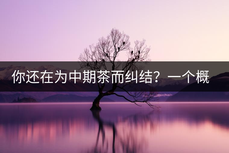 你還在為中期茶而糾結？一個概念罷了