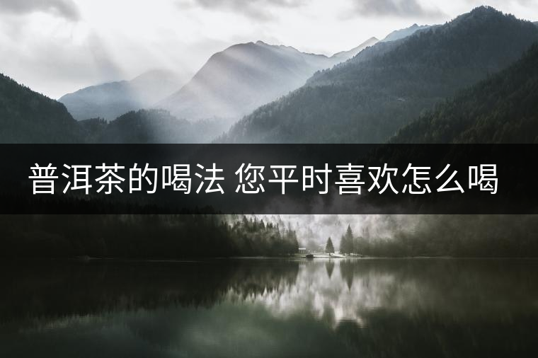 普洱茶的喝法 您平時(shí)喜歡怎么喝普洱茶？