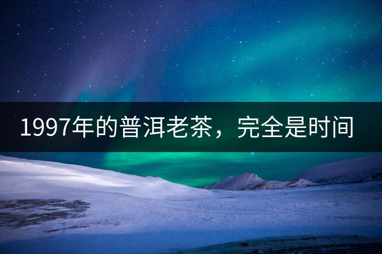1997年的普洱老茶，完全是時(shí)間的味道。