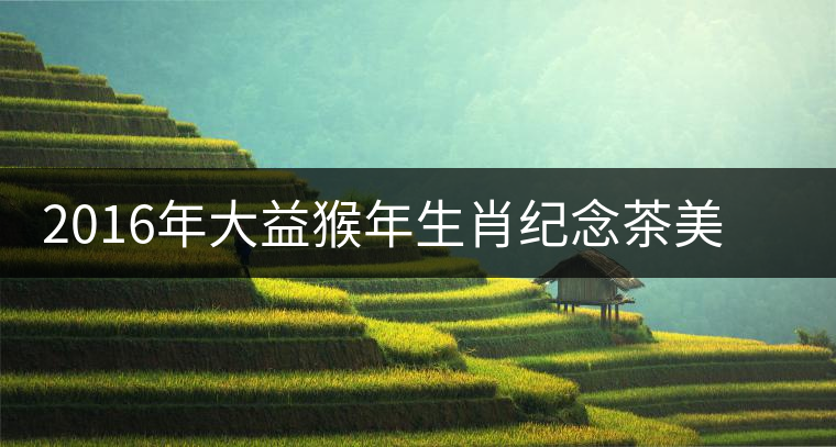 2016年大益猴年生肖紀念茶美猴乾坤即將上市 2016年大益猴年生肖紀念茶美猴乾坤即將上市