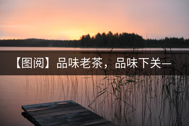 【圖閱】品味老茶，品味下關——下關鐵餅開湯