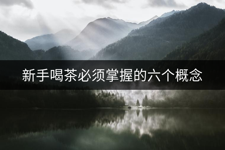 新手喝茶必須掌握的六個(gè)概念 新手喝茶必須掌握的六個(gè)概念