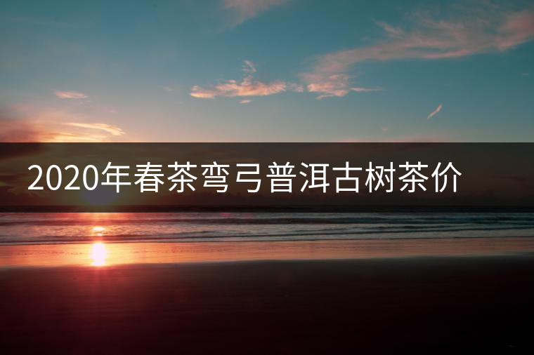 2020年春茶彎弓普洱古樹茶價格是多少錢一斤 2020年春茶彎弓普洱古樹茶價格是多少錢一斤