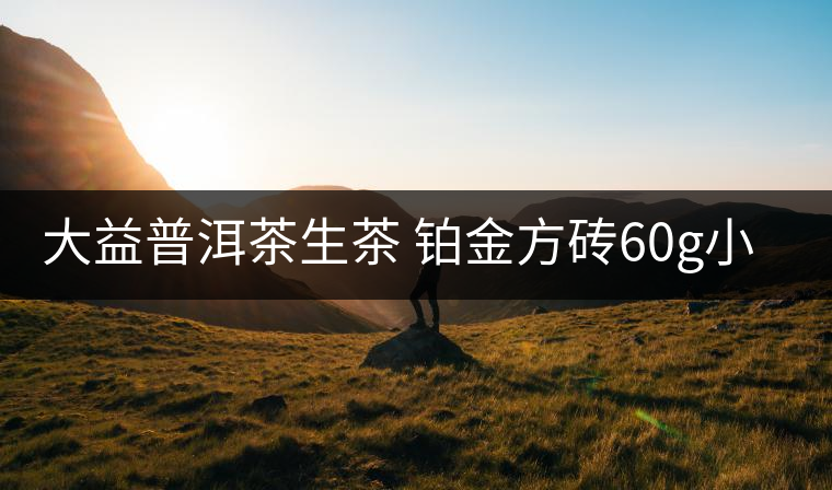 大益普洱茶生茶 鉑金方磚60g小巧便攜磚茶云南勐海茶廠1901批次 大益普洱茶生茶 鉑金方磚60g小巧便攜磚茶云南勐海茶廠1901批次