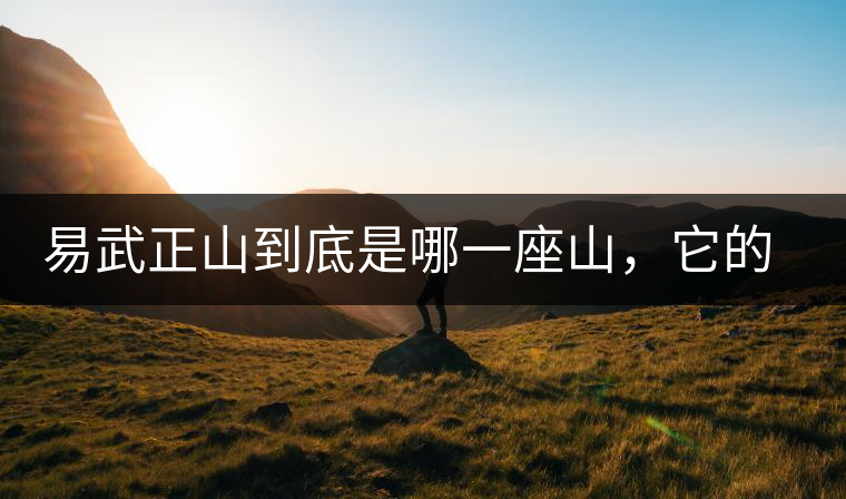 易武正山到底是哪一座山，它的含義你了解嗎？