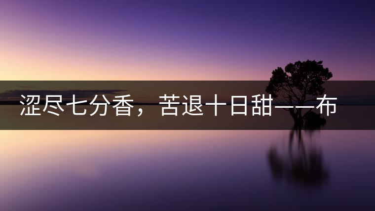 澀盡七分香，苦退十日甜——布朗山千年古寨曼新龍