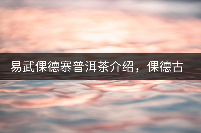 易武倮德寨普洱茶介紹，倮德古樹茶口感特點