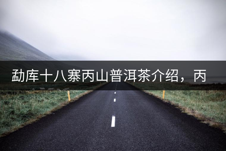 勐庫(kù)十八寨丙山普洱茶介紹，丙山古樹茶口感特點(diǎn)