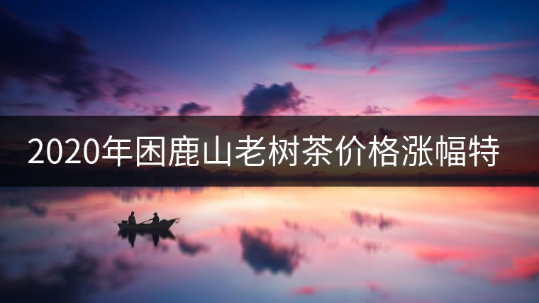 2020年困鹿山老樹茶價格漲幅特點(diǎn)