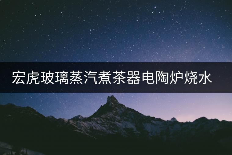 宏虎玻璃蒸汽煮茶器電陶爐燒水壺泡茶養(yǎng)生普洱茶提粱銅把扭煮茶壺 宏虎玻璃蒸汽煮茶器電陶爐燒水壺泡茶養(yǎng)生普洱茶提粱銅把扭煮茶壺