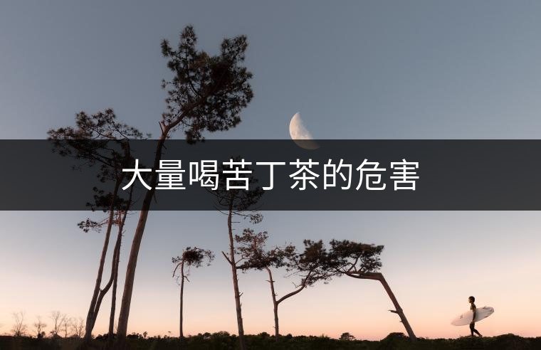 大量喝苦丁茶的危害 大量喝苦丁茶的危害