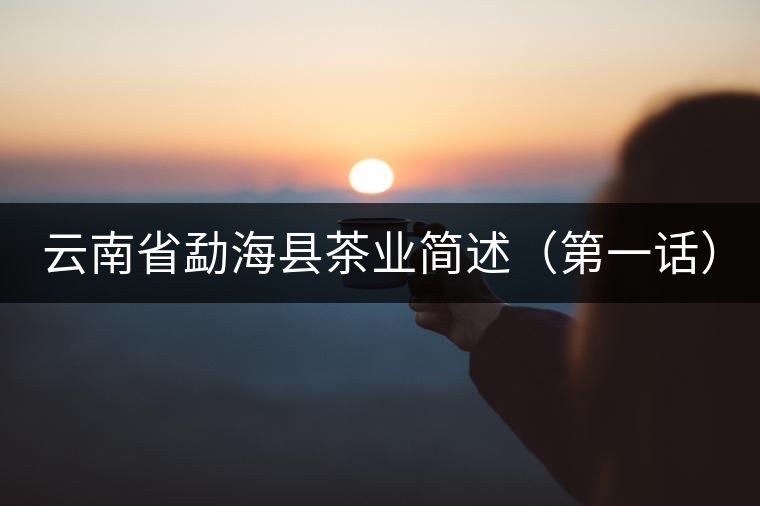 云南省勐?？h茶業(yè)簡(jiǎn)述（第一話）