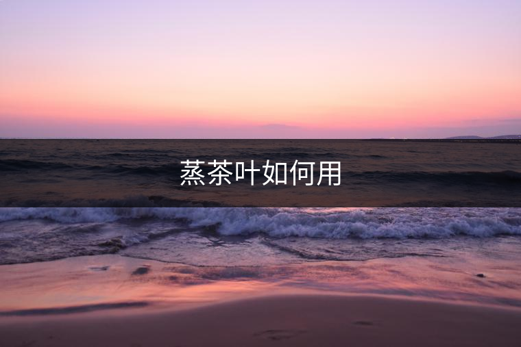 蒸茶葉如何用 蒸茶葉如何用