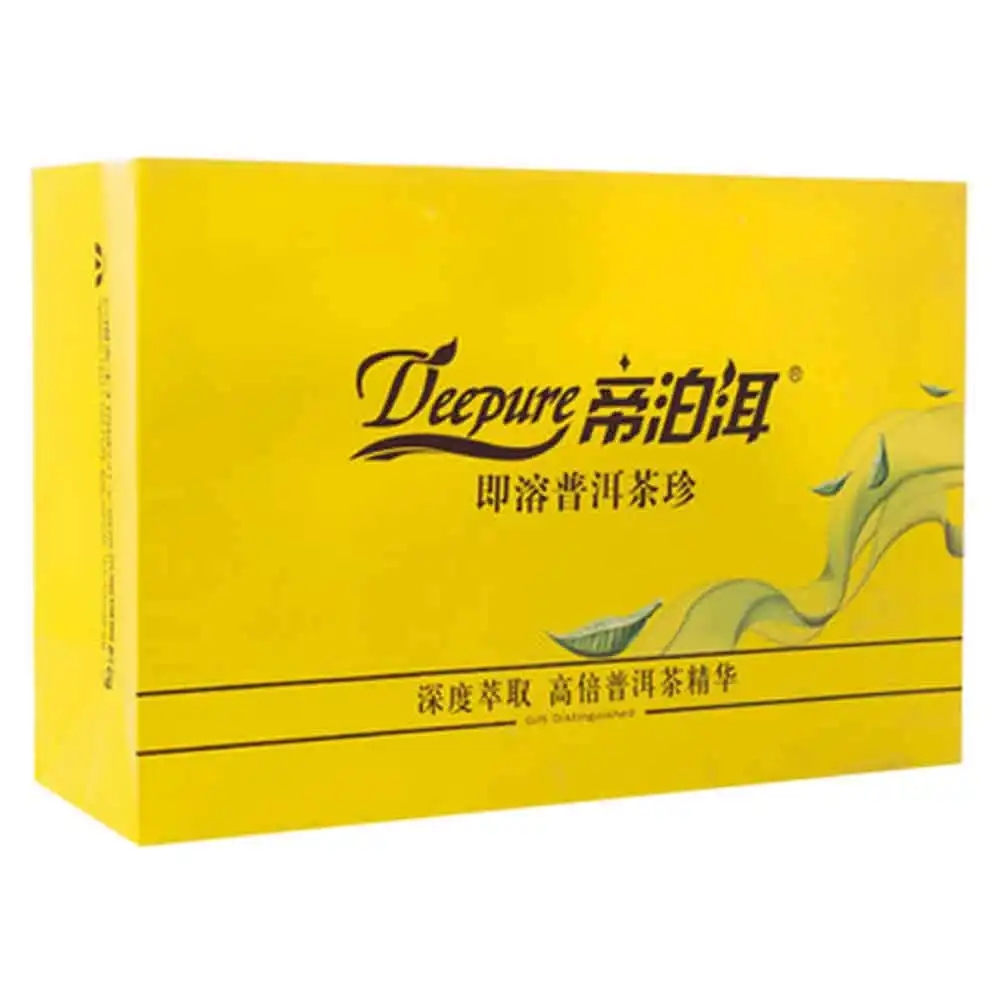 帝泊洱即溶普洱茶珍長期飲用可降三高，別說我沒有告訴你~